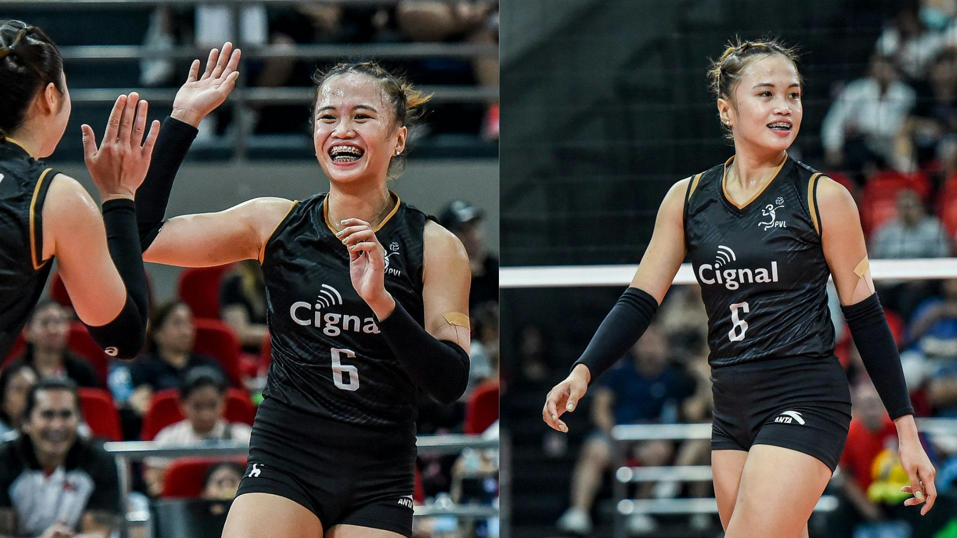 Rookie Ishie Lalongisip marks a new era for Cignal in PVL All-Filipino